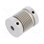 8.0000.1502.0606 Coupling; Ø1: 6mm; Ø2: 6mm; aluminium,stainless steel; -30÷120°C 96qKVJlejCYy1kPWK3AEE4hDcTW6xVOL9pfgsAKbQuk