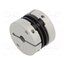 8.0000.1401.0606 Coupling; Ø1: 6mm; Ø2: 6mm; aluminium,polyamide; -10÷80°C GGxOdrJBJ2s3t5p1TC4lELX6pNktha5YC6O5dZsHuQ4