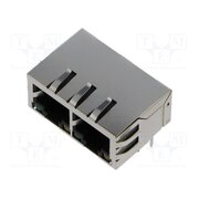 MTJG-2-88TX1-FSD-PG-LH-NRSP-M47C Connector: RJ45; socket; PIN: 8; shielded,with LED; 8p8c; THT iPZw4tXzjZeivrFsg4aS771Zfy4ydJudGLiC3oXvXlk