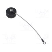 D38999/33Z15R Protection cover; MIL-DTL-38999 Series III; size 15; black tSNf6n2V-gDha1UaMcfeiWByjSQQGfFqJKCn5rAzSg0