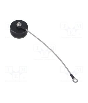D38999/33Z15R Protection cover; MIL-DTL-38999 Series III; size 15; black tSNf6n2V-gDha1UaMcfeiWByjSQQGfFqJKCn5rAzSg0