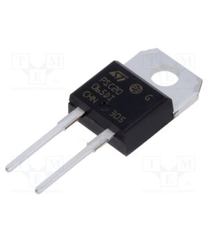 STPSC20065DI Diode: Schottky rectifying; SiC; THT; 650V; 20A; TO220AC; Ir: 2mA FLtLnvPjIs8UqjJOZvqFIpKZ72kLHxw4gxHcb49I0HY