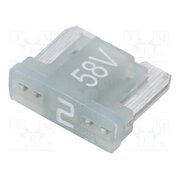 341720-58V Fuse: fuse; 2A; 58VDC; automotive; 11mm; tin alloy nQIC3X_29xYPTsk7DmHZHWcOfJIMIv9myrigSu_-Cz0