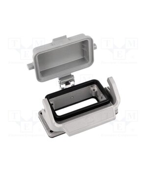 09300100303 Enclosure for connectors: HDC; size 10B; Han® B; IP65; with latch pVtIC2fOJpMF4EK6Qn92bjXpzSKAwZUdsDBjA63KctY