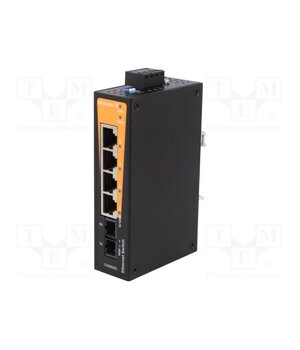 IE-SW-BL05-4TX-1SC Switch Ethernet; unmanaged; Number of ports: 5; 9.6÷60VDC; IP30 mbR9eyQx4kBQz_iQnw7r_TOcUKtENN13xlP8FcBqE-8