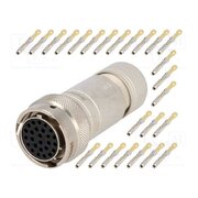 RT0W61626SNH-K Connector: circular; plug; for cable; PIN: 26; female; crimped; IP67 8nju9cIztWhZnYnynXOCOa1shHU6o8QmWWCNDhQhMr4