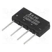 B250C3700A Bridge rectifier: single-phase; Urmax: 600V; If: 3.7A; Ifsm: 150A dyB8_wNM3CRk_gd-M5xgcbbq1WF3yx0bwKyAYLvq5ls
