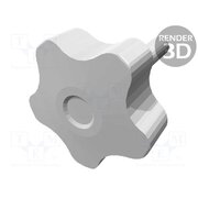 VCT.50 P-M12X40-C2 Knob; Ø: 50mm; Ext.thread: M12; 40mm; H: 32mm; technopolymer PP E4ESHC_gzRrK3rWomRsbUUn_N-26ckO58ijQoyfoduk