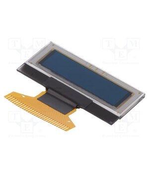 DEP 128032D-W Display: OLED; graphical; 1.04"; 128x32; Dim: 33.4x14.5x1.65mm eNQz4SqzLq1RtwnANcTIWspv30e1IjlpoD09MAyKDm8
