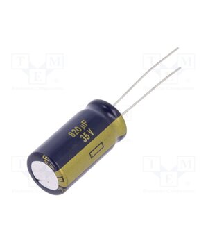 EEUFC1V821L Capacitor: electrolytic; low ESR; THT; 820uF; 35VDC; Ø12.5x25mm lG5SSHwOaitaMFNU5iQUE0NYvJEdj3B0gdP3e0oSYzg