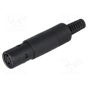 MDC-104 Connector: DIN mini; plug; female; PIN: 4; soldering; for cable kNyQv-K62eWZgYPjIfVZ8-TSmmupB3ydedFL0Q_U8Uw