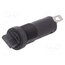 0031.3911 Fuse holder; 5x20mm; 10A; on panel; black; FBS1; 250VAC; UL94V-0 pJ9HZUtofSD3OzCfkauG4loNH2xJGeXRtwsZjjxLA8E
