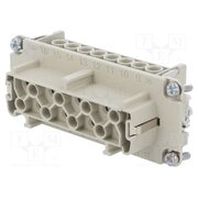 10195100 Connector: HDC; contact insert; female; EPIC H-BE; PIN: 16; 16A x9_Kpj1TZ9p0oeY5-WpqikhU9eUeWHqRc65VJZgnJ-M