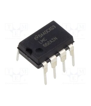 LMC662AIN/NOPB IC: operational amplifier; 1.4MHz; Ch: 2; DIP8; 4.75÷15.5VDC; tube 2My0uc2FZqyO7RZaquIQP8KieKq7-zz4FZUaE3vLt0A