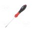 00685 Screwdriver; slot; 2.5x0.4mm; SoftFinish®; Blade length: 75mm -KeEvZpaVLLf-tVqMpzaIDEiyK7nLZKdhsochxS9_qU