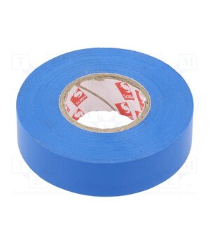 TAŚMA 6022 19MM/25M NIEBIESKA Tape: electrical insulating; W: 19mm; L: 25m; Thk: 0.15mm; blue; 170% 4k17KY9MV2zVpQozeXJGJ5ZIK7S3x6HFVrlV5EuZef8