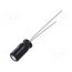 EEUFR1C101 Capacitor: electrolytic; low ESR; THT; 100uF; 16VDC; Ø5x11mm; ±20% 5XyxapKLk3US2KKn18RumFMk8744a-owG-qaBuDBboA