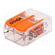 221-412 Quick splice; 221; 32A; 450V; for cable; spring clamp; 0.2÷4mm2 8CsK1Z82WjTiKzcpOijhsnOkQbV5aDkgbycjwUtGjuE