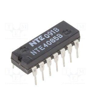 NTE4085B IC: digital; AND-NOR,combination; Ch: 2; IN: 4; CMOS; THT; DIP14 MLYx2Kif3wHC2KBpFrj2BGIlnzF07QPkANA2qzYjpUo