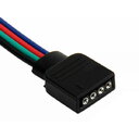 4-pin savienotājs RGB LED sloksnei un Neon Flex, 12V/24V, ar 100 mm pagarinājuma kabeli

 PLDJX13L.jpg