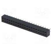 DS1026-05-2*20S8BV Connector: pin strips; socket; female; PIN: 40; straight; THT; 2mm 9m19coxSEgIXwEFcLYAT9pElbr_OdWRfmjva2lzrJLU