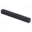 DS1026-05-2*20S8BV Connector: pin strips; socket; female; PIN: 40; straight; THT; 2mm 9m19coxSEgIXwEFcLYAT9pElbr_OdWRfmjva2lzrJLU