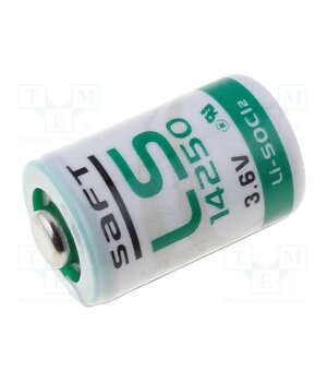 LS 14250 Battery: lithium; 1/2AA; 3.6V; 1200mAh; non-rechargeable YqxXDtTinLdP1b3nflIAaWqjPmBc9vidQW4K_imyGWQ