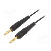 64.1025-15021 Test lead; 60VDC; 30VAC; 19A; banana plug 4mm,both sides; black gXzrVy5JjeVmiF1IZlgtmH_F5qtI7fGgkNN3xP2KoSI