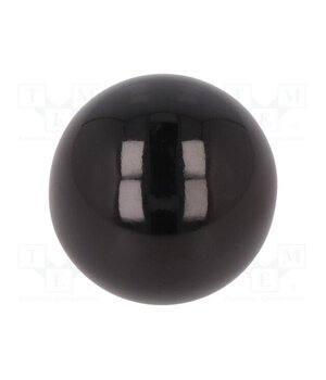 DIN 319-KU-25-M6-E Ball knob; Ø: 25mm; Int.thread: M6; 9mm; duroplast PF rGxPK_tR9oLmjh7Ued9EA82n-JOn1JHBADL273mCsNA