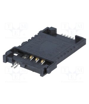 C707 10M006 000 2 Connector: for cards; SIM; SMT; PIN: 6; 3mm; 100mΩ q41RhSUsAJPM8fM9LkCgr2mlmSjfMH2VLqMQuxZIHw8