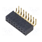 SSW-108-02-G-D-RA Connector: pin strips; socket; female; PIN: 16; angled 90°; THT XIh4owxZ6QdPQcJXPWZrJMXpNU9ptGSkG4PofQbMLwQ