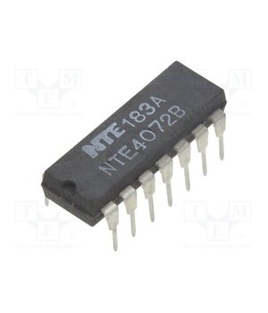 NTE4072B IC: digital; OR; Ch: 2; IN: 4; CMOS; THT; DIP14; 3÷18VDC; -55÷125°C KHUQ1Mj42LUwxKoHilqyRs4p6yVIK3x6dMWhVS_cMRo