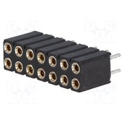 DS1002-03-2*7131 Connector: pin strips; socket; female; PIN: 14; straight; THT; 2x7 ai6oSlg6AjdUSVI1Xhyg93dqrImzHlxZhnz3BjY2v4w