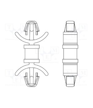 8GG01V42723 PCB distance; polyamide 66; L: 22.2mm; latch/latch; natural; 8GG01 jDK9ACIEoRWeamMtIPiVTOGRHPKwjIaLC-bGHzd2LUM