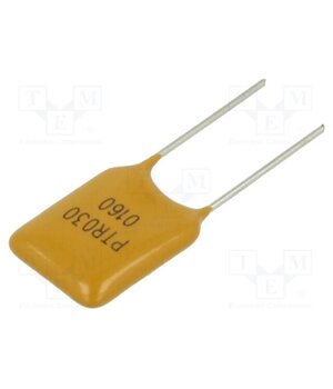 PTR030V0160-BK Fuse: PTC polymer; 1.6A; Imax: 40A; THT; PTR030V; bag SpiyKgOlwwuRasmsz6VB2sEC9AexosDwlHCfrfDiQfo