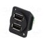 CP30100X Connector: USB A; socket; pin header; double; USB 2.0 rbNM9MPVCGQkDqvcUPswAAYVyZt8FrwE0KxUQ85_1WA