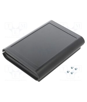 PP107N-S Enclosure: multipurpose; X: 130mm; Y: 170mm; Z: 35mm; ABS; black i91RC8b1xgTTwYPYgS9L656kflREIQEGZo1gK44TG_0