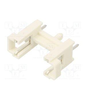 501100 Fuse holder; THT; 5x20mm; -30÷85°C; 6.3A; thermoplastic; white WpoFgEtuxdn3sxh0TtJK6XAu13TCv83pBkxzw5bxzWY
