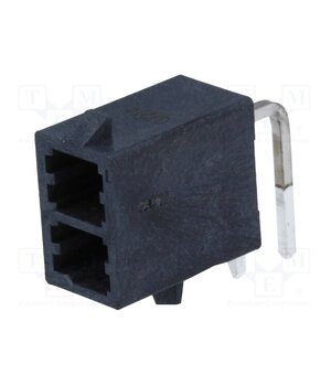 172064-0002 Connector: wire-board; socket; male; PIN: 2; Mega-Fit; angled 90° ZV2XU-K5_AOwv7yQIBqJuVGX-BQE300C8gLLrMw6MT4
