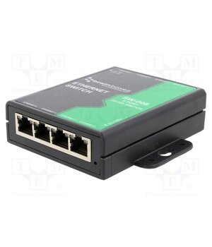 SW-008 Switch Ethernet; unmanaged; Number of ports: 8; 5÷30VDC; RJ45; SW xTv336i7uXrAu6iPVcBqE_w65uYlHtve-NhtQaE1jUI