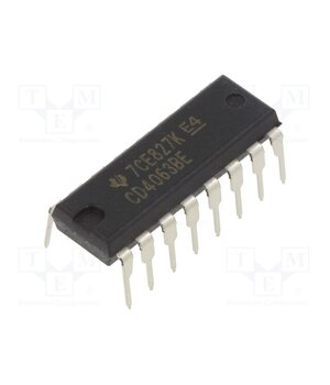 NTE4063B IC: digital; 4bit,comparator; CMOS; THT; DIP14; 3÷18VDC; -55÷125°C QHPmWGp2g3BLbhPGPvg6vBPnDy6ExHCwsZjehoPMs9E