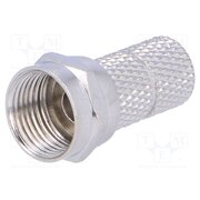H3005B COPPER L=20MM Connector: F; plug; male; twist-on; for cable; straight; RG59; 6mm aYrh9R-0tkikxO138bAqBLLJn1uwsRc_KE3XlnIFsow