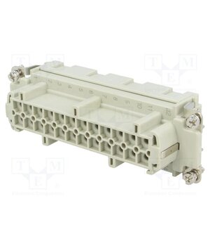 HE-024-FS Connector: HDC; contact insert; female; HE; PIN: 24; 16A; 500V; 24+PE Lh7BdK7jBYOhjJuQdv1x-O4lDxDtZrBZn3d3sh-M02k