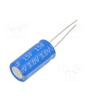 SC3V0L156MV Supercapacitor; THT; 15F; 3VDC; Ø12.5x25mm 10ysHkeh24IcrBvBPSIRopc0gcdbXbup6FUn-W3st5I