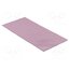 IPT TP 6010S Tape: heat transfer; W: 20mm; L: 120mm; Thk: 1mm; 6W/mK; pink; 8kV; 1s. _j9QVyg_G31J2NrabW47CvEJE8OTBHQAOJg6N0tM1jE
