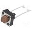 TL59AF100Q Microswitch TACT; SPST; Pos: 2; 0.05A/12VDC; THT; none; 0.98N; 5mm yo66qnhnh6w04w2Qm2to3HObZJ6zYbypb_FIpIMS8Vw
