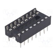 DS1009-16AT1NX-0A2 Socket: integrated circuits; DIP16; 7.62mm; THT; Pitch: 2.54mm H74XHFV1BbgwiCkvfueyP4iXZjokDyGAyGHtU4_zV2k