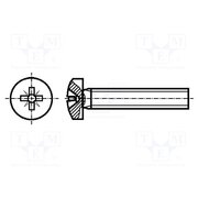 2096765 Screw; M2x3; 0.4; Head: cheese head; Pozidriv; PZ1; steel; zinc bIRMS2EDxSPKVpbGad7o_TPyv3G4fEFSadUikVvlAos