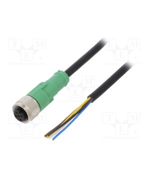 SAC-5P-10,0-PVC/M12FS Cable: for sensors/automation; M12; PIN: 5; straight; 10m; plug h9K9QWDXkFhyf8H7PvnQFFhkJObkMshYYuKpLCjWDF0