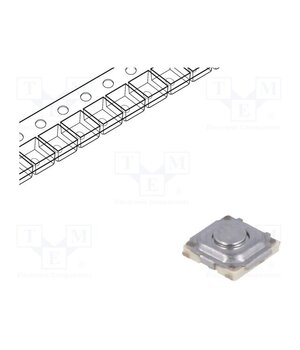 EVQPLMA15 Microswitch TACT; SPST; Pos: 2; 0.02A/15VDC; SMT; none; 2.6N; 1.5mm t3BrLOFNvquh7IIO6CPPgGFm01KdHJHjXaRj54RbuJc